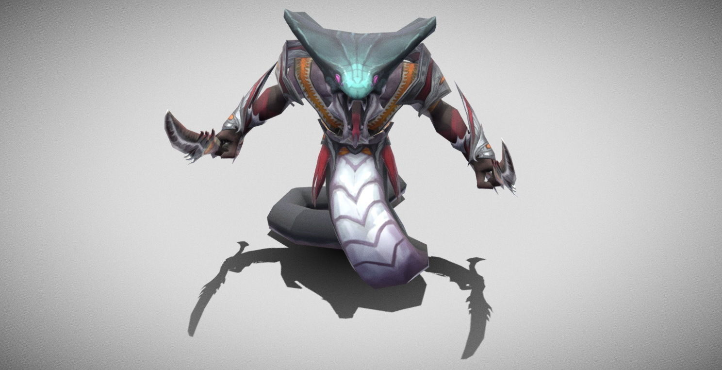 Dungeon Fantasy Monster - Flying Triceratops Low-poly 3D model_25