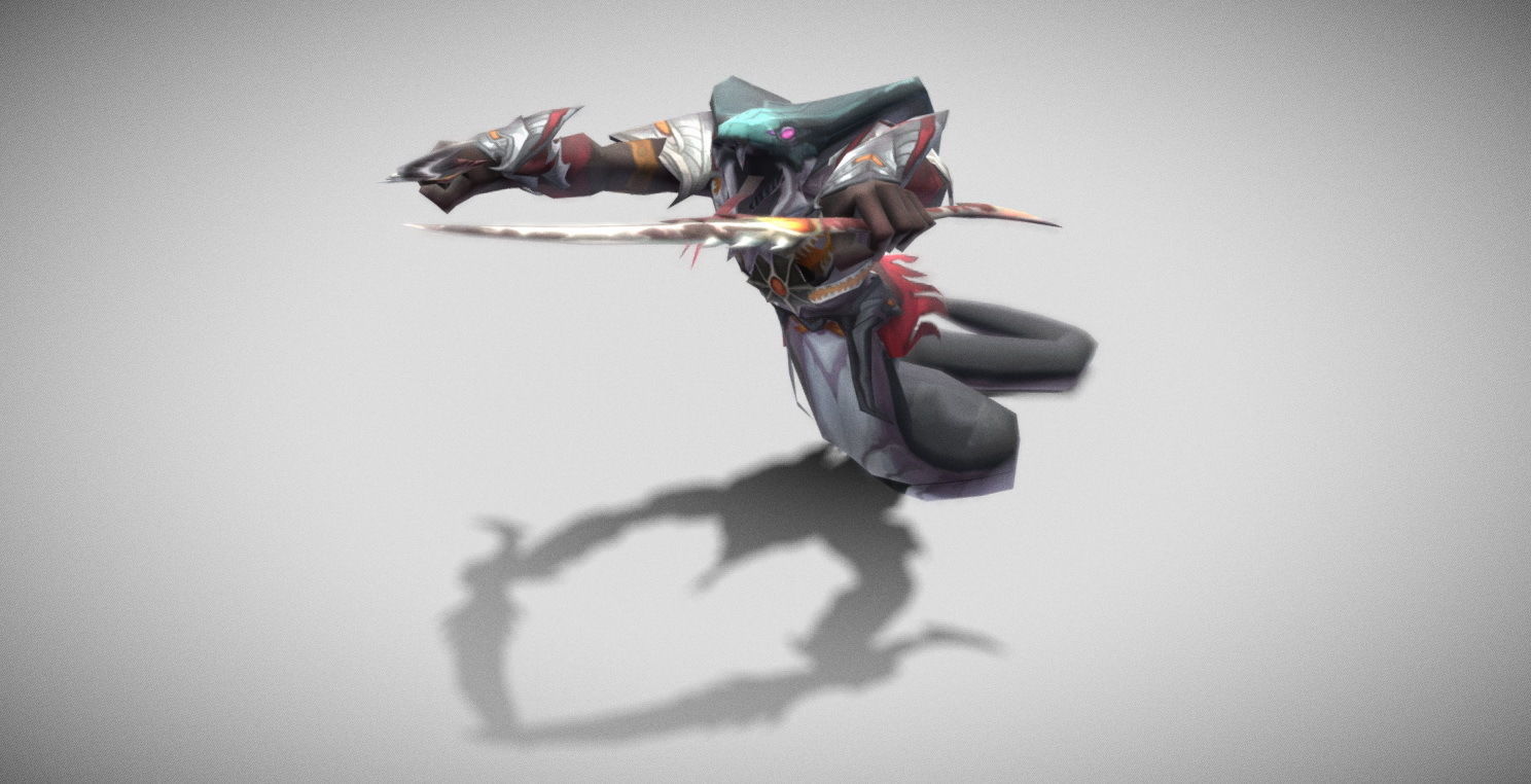 Dungeon Fantasy Monster - Flying Triceratops Low-poly 3D model_36