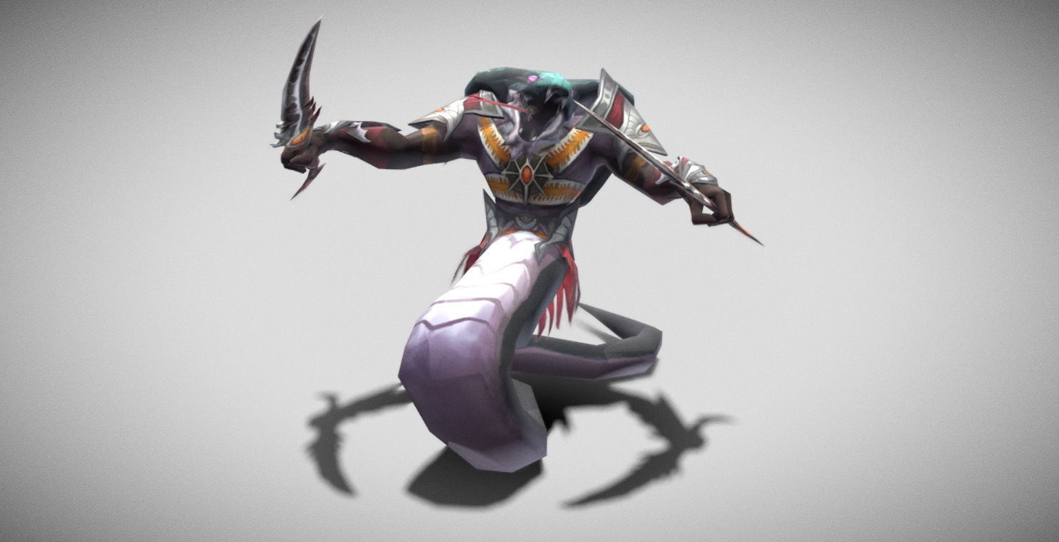 Dungeon Fantasy Monster - Flying Triceratops Low-poly 3D model_43