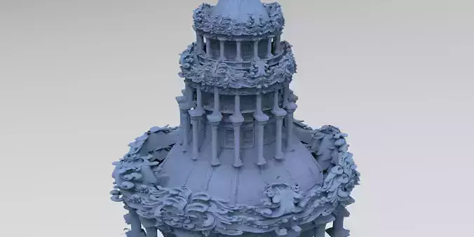 Palace of Versailles Fantasy Palace Tower 3 