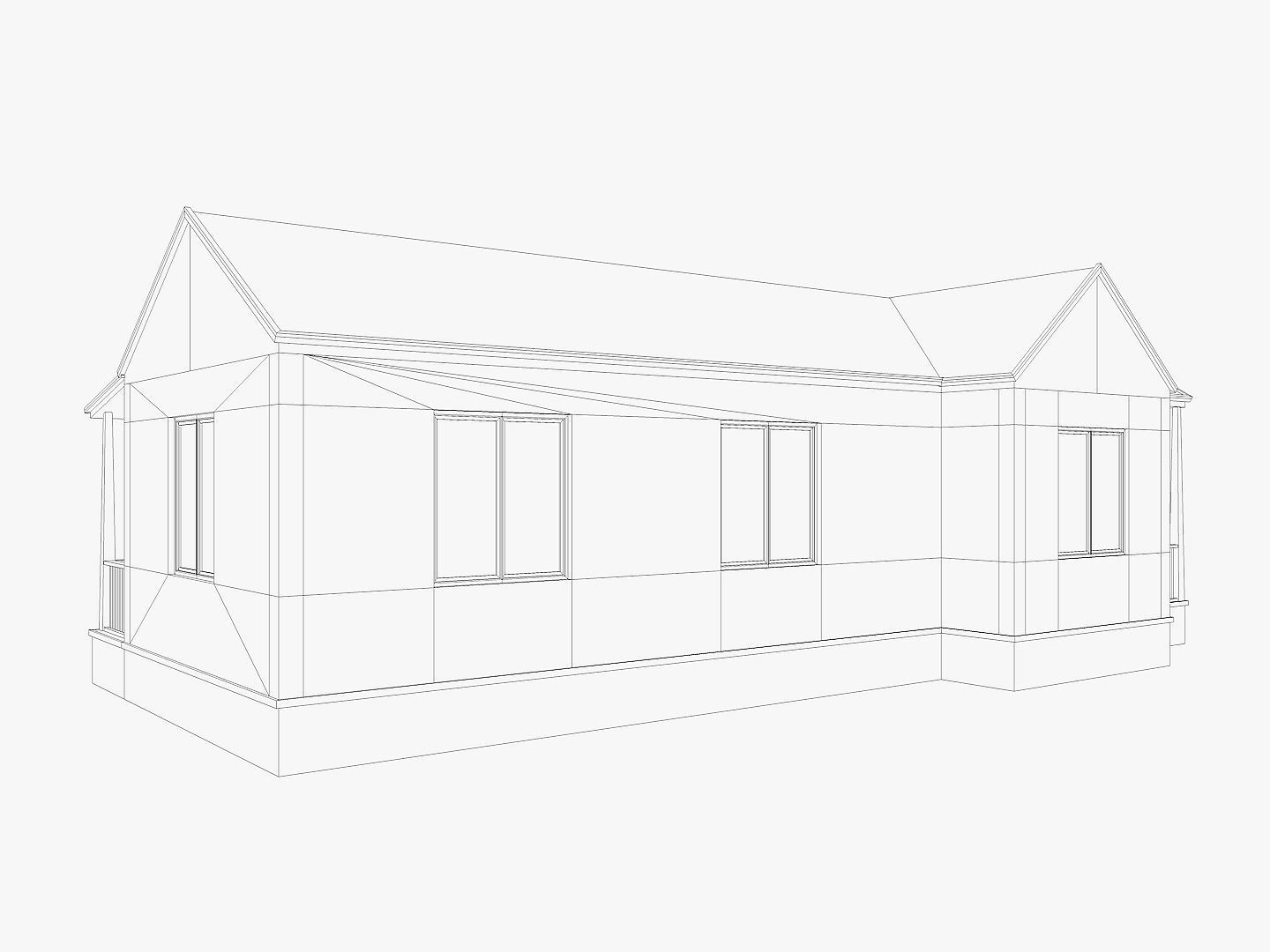 8 House Collection 3D model_24