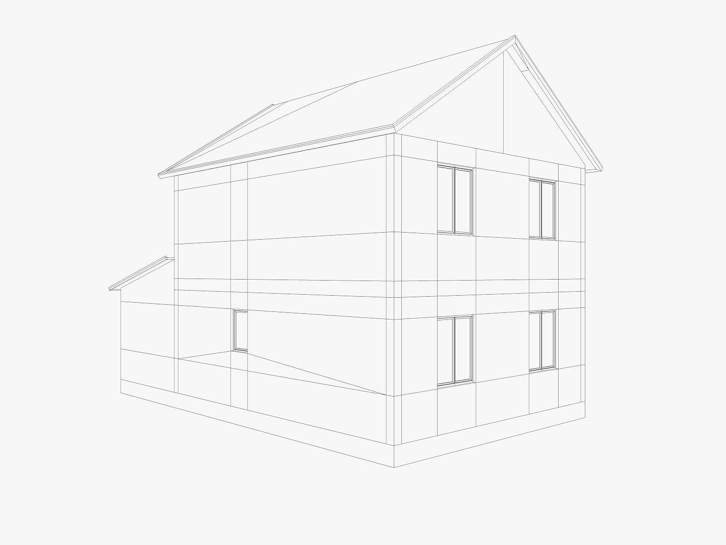 8 House Collection 3D model_27