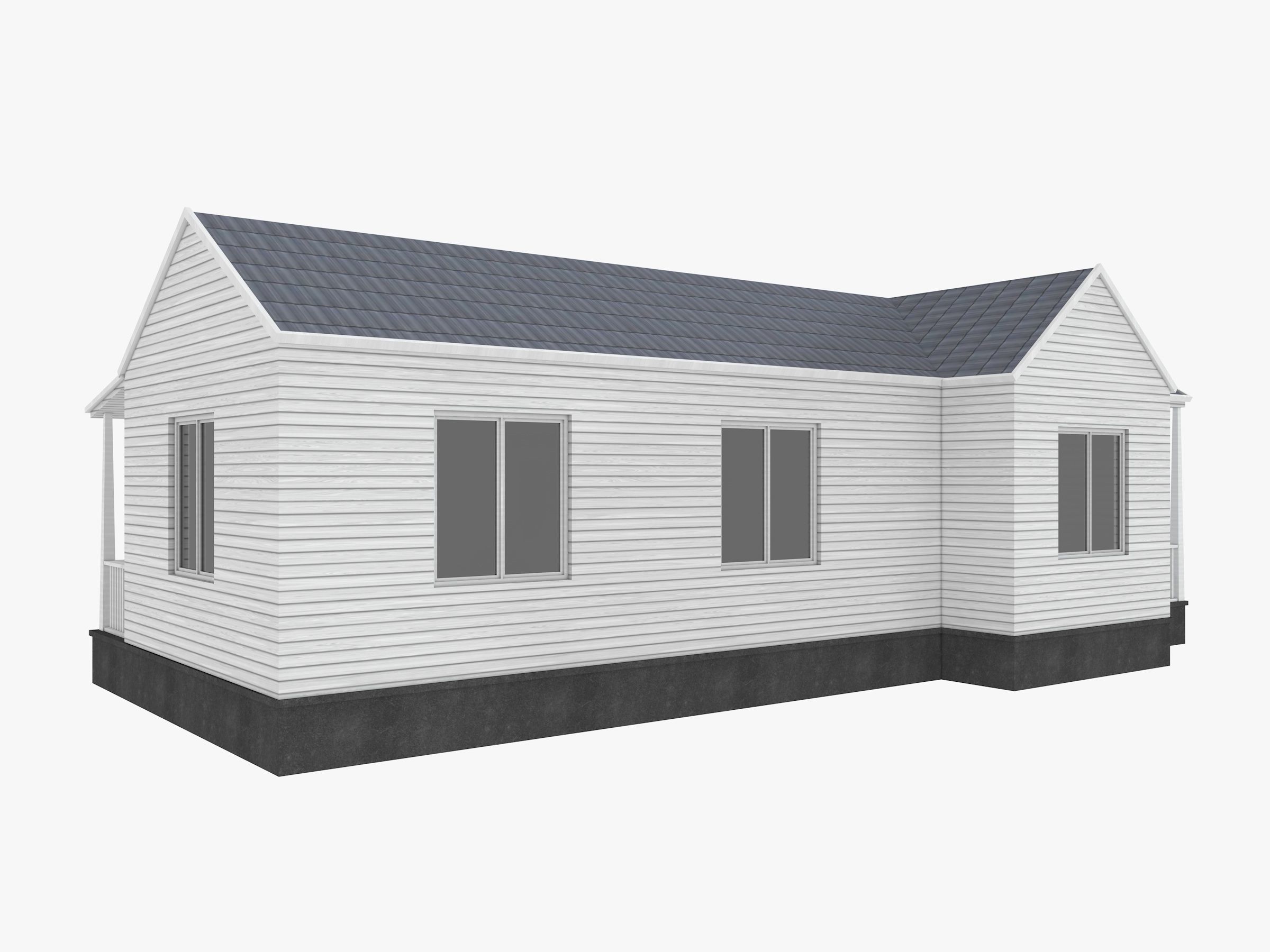 8 House Collection 3D model_22