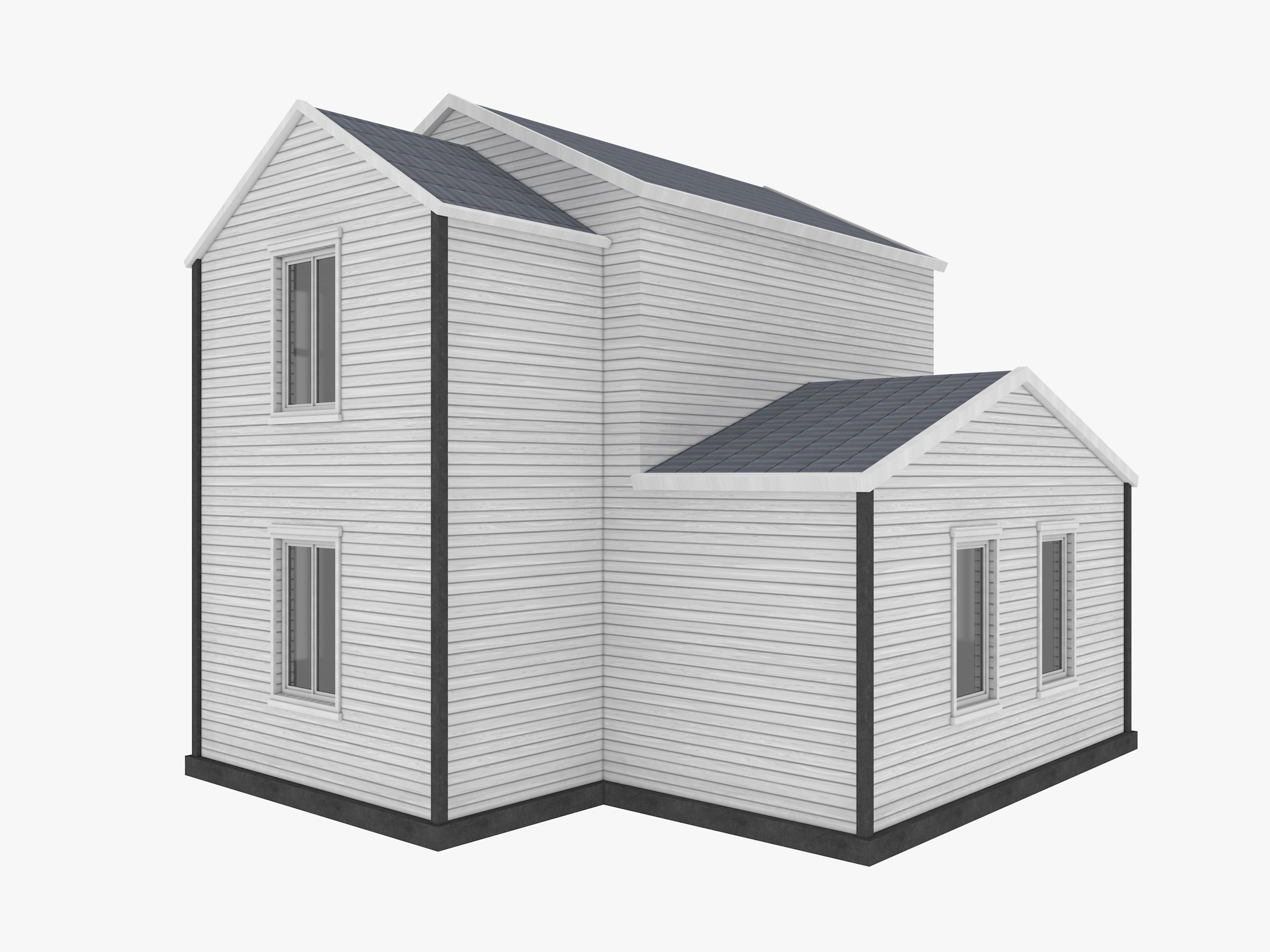 8 House Collection 3D model_18