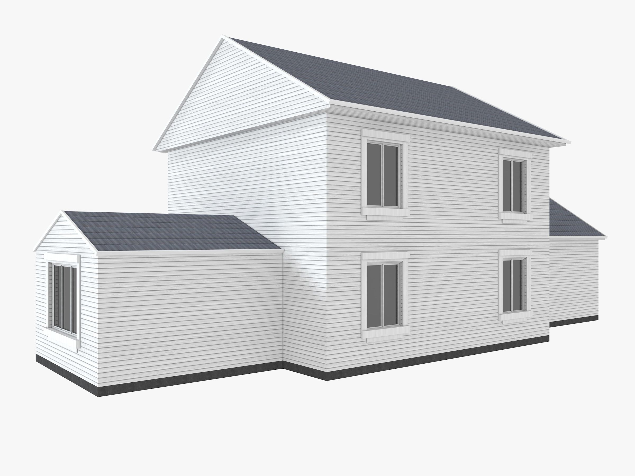 8 House Collection 3D model_14
