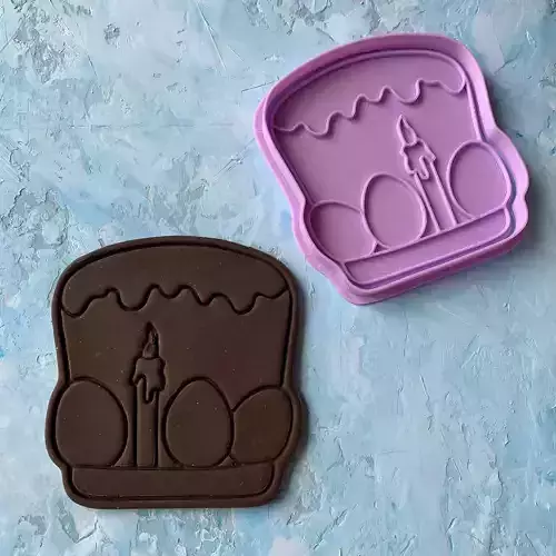 Easter cake Cookie Cutter