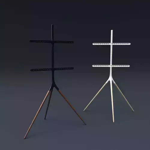 modern Tripod TV stand 3D model