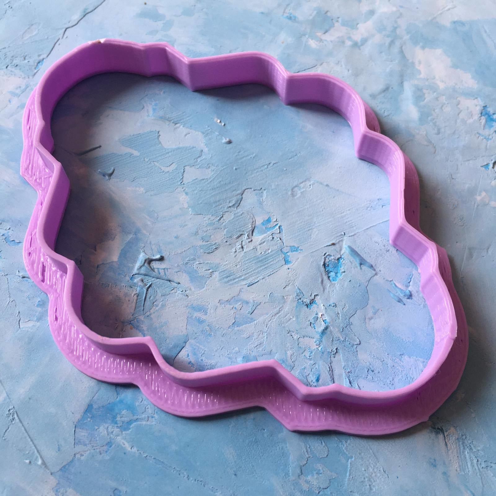 Frame Cookie Cutter 3D print model_3