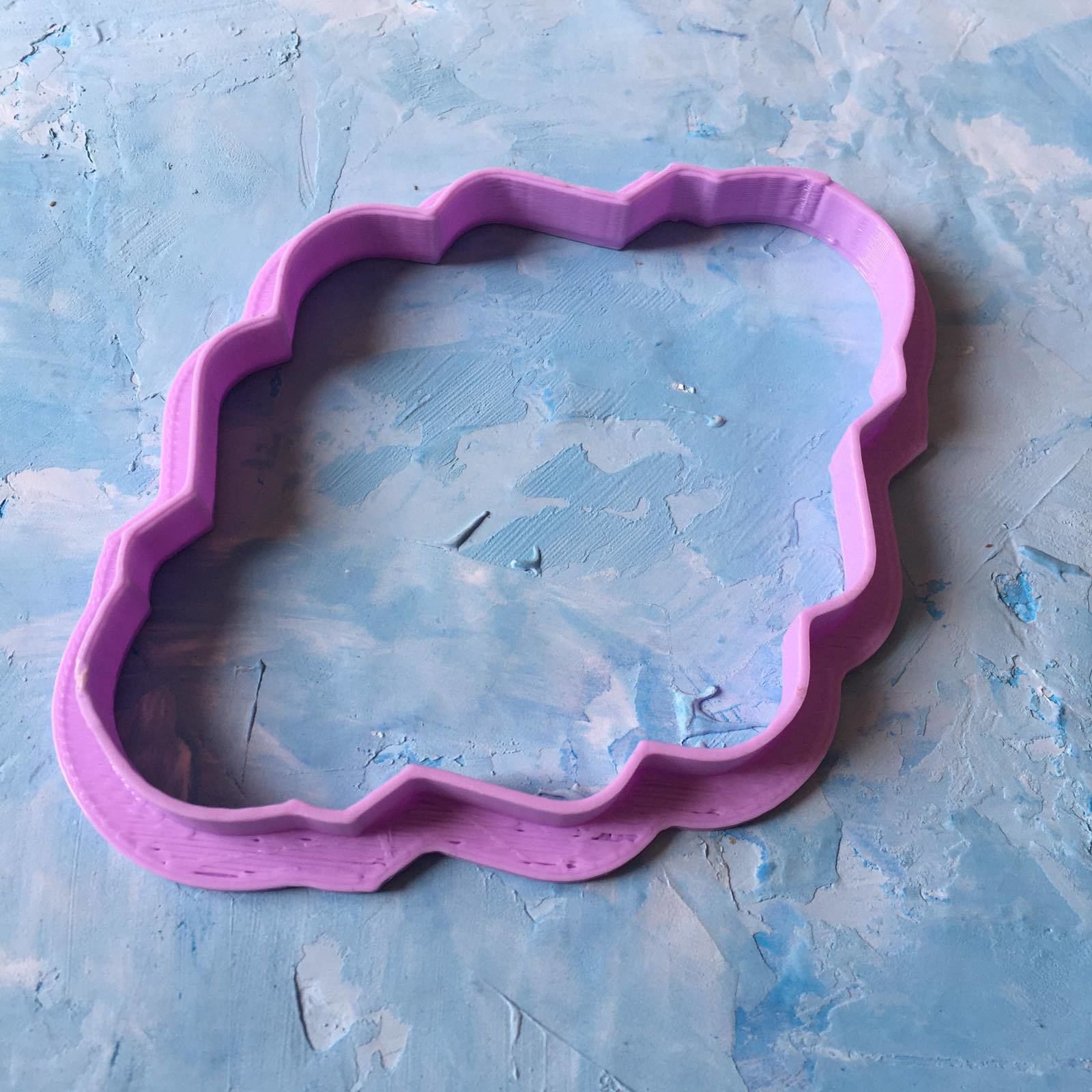 Frame Cookie Cutter 3D print model_2