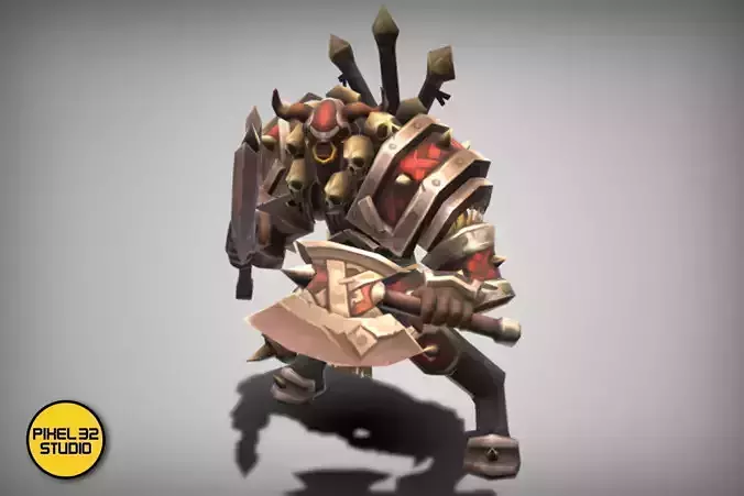 Dungeon Fantasy Monster - Axe Berserkers