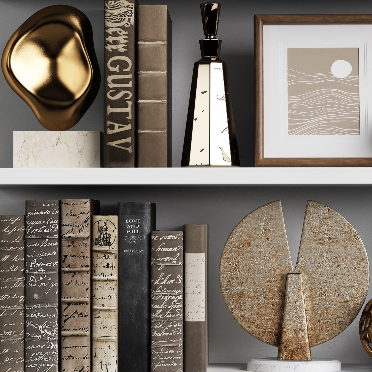 Decor Set 142 3D model_2