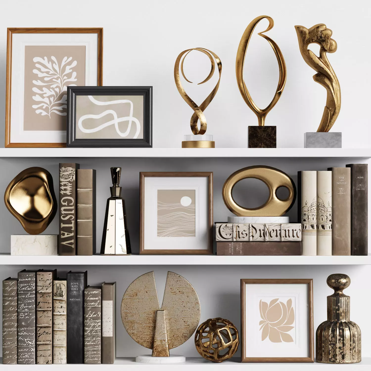 Decor Set 142 3D model_0