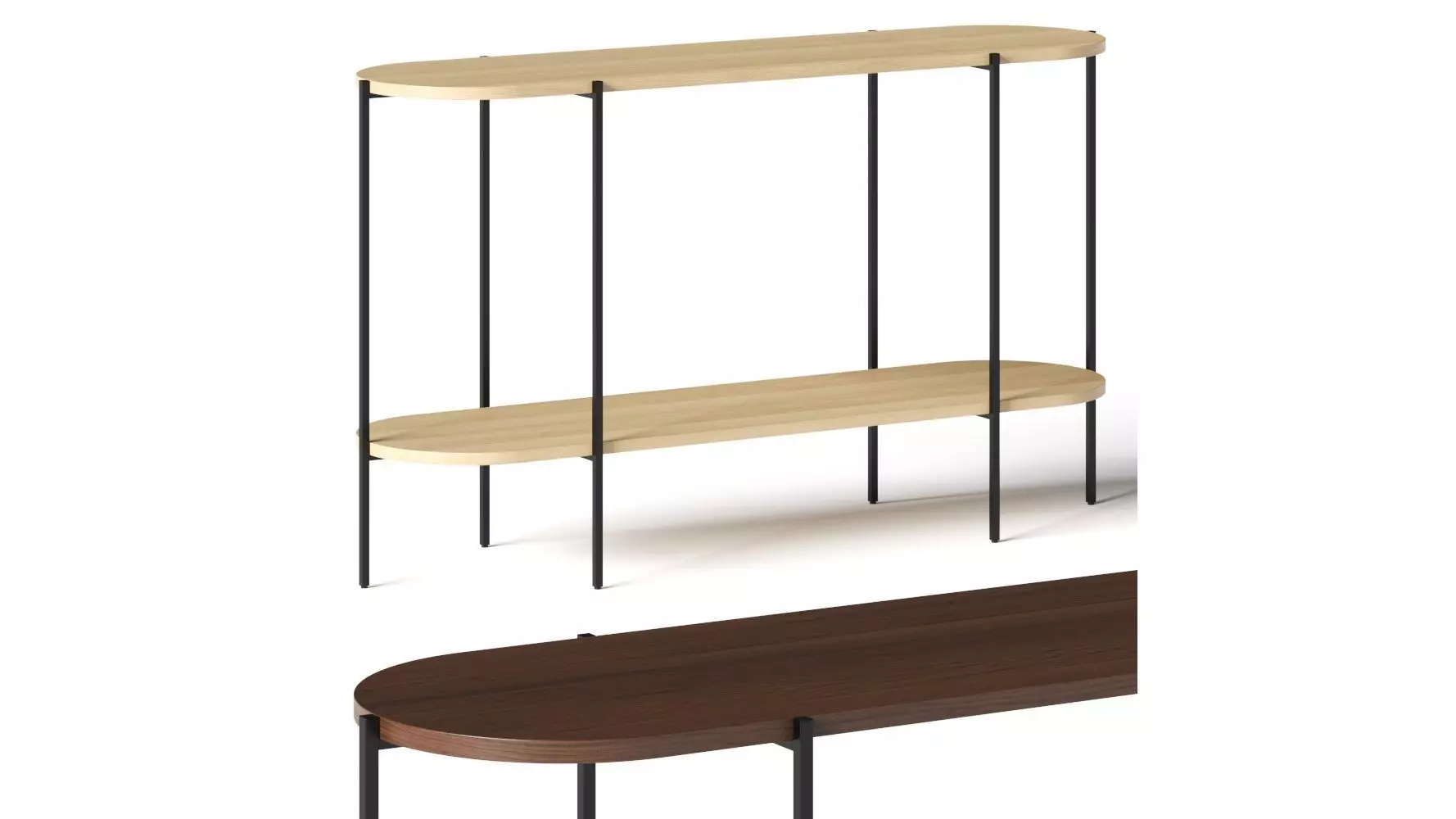 La Forma Palmia Console Table 3D model_0