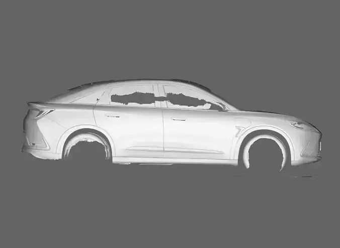 2019 ARCFOX ALPHA S 3D SCANNED MODEL
