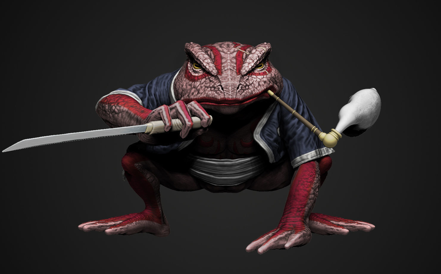 Gamabunta 3D print model_2