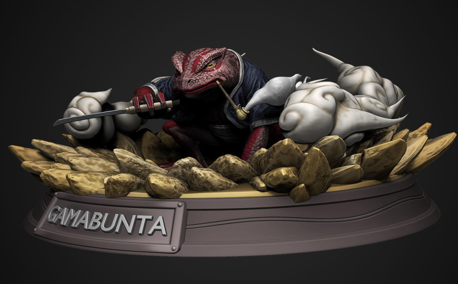 Gamabunta 3D print model_15
