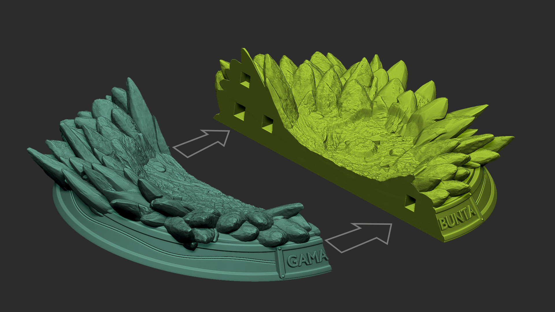 Gamabunta 3D print model_20