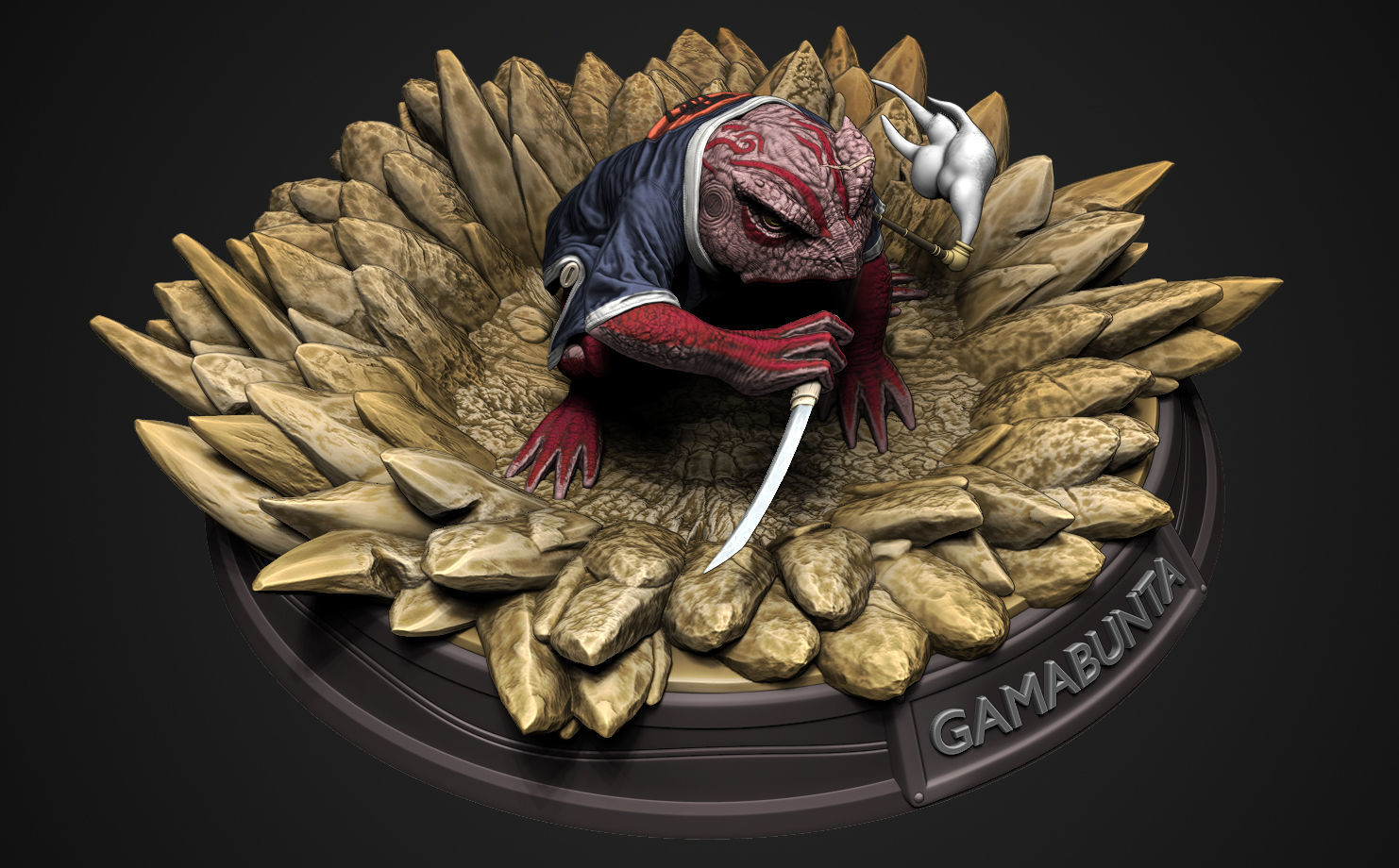 Gamabunta 3D print model_10