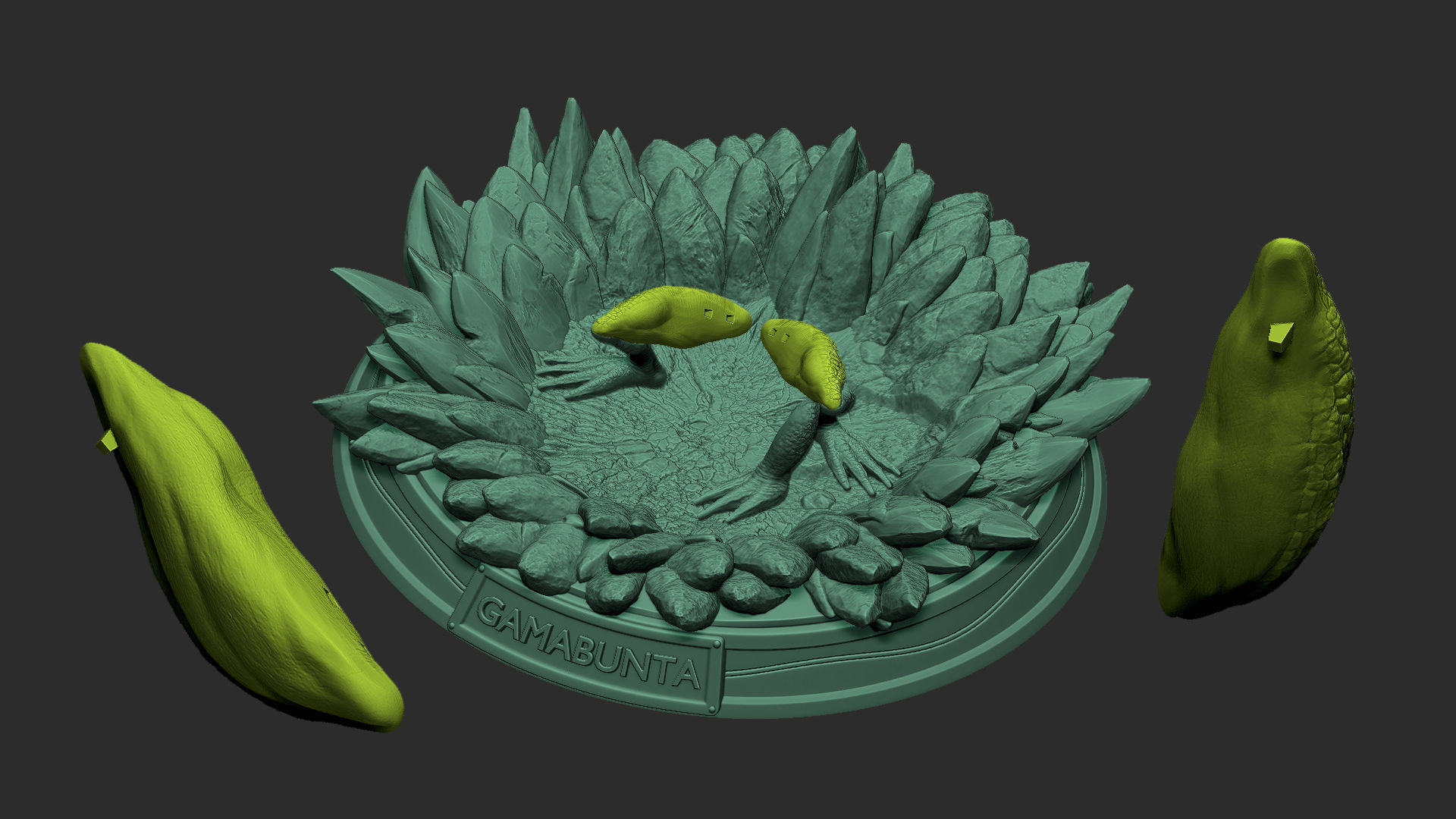 Gamabunta 3D print model_29