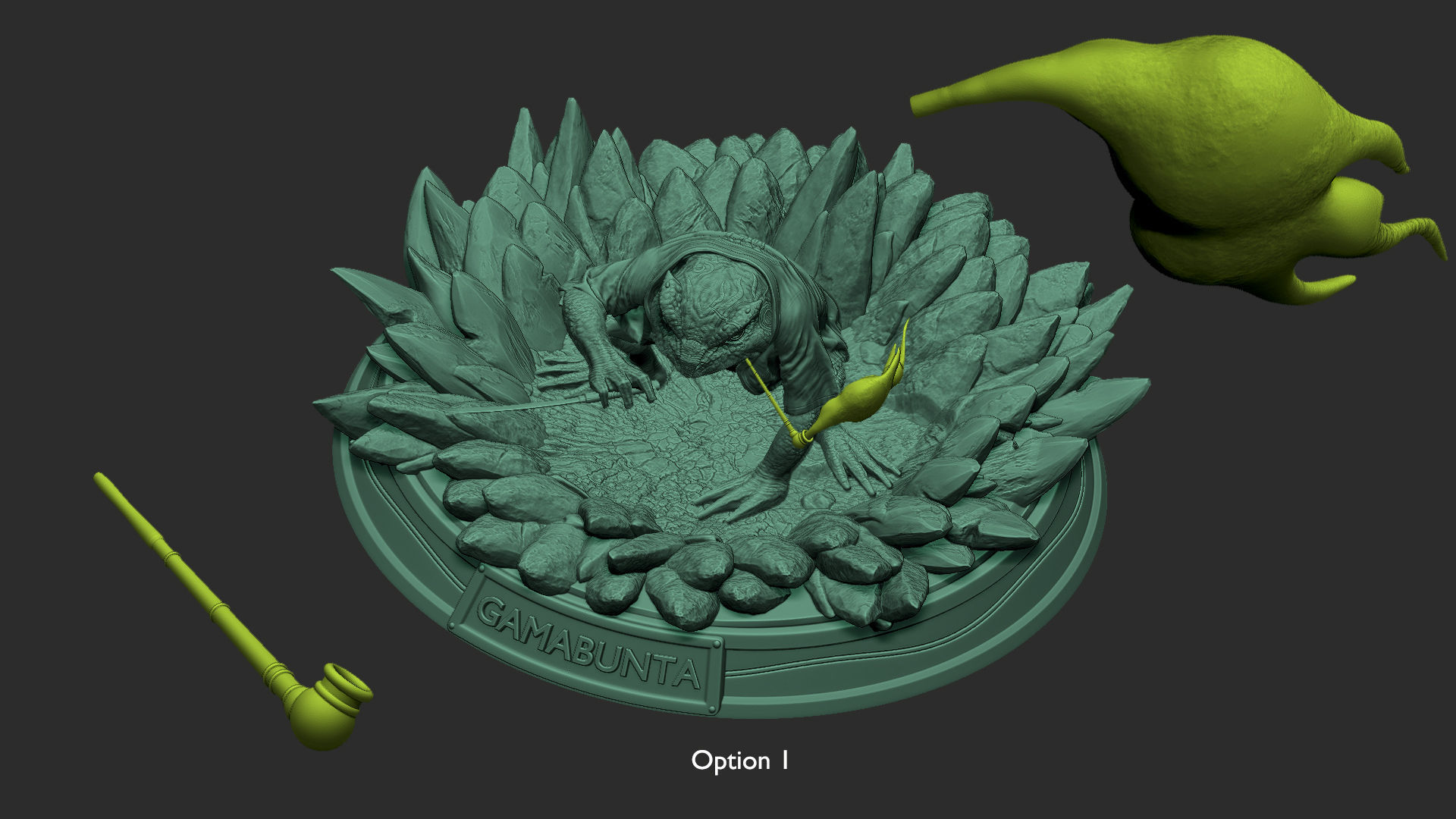 Gamabunta 3D print model_34