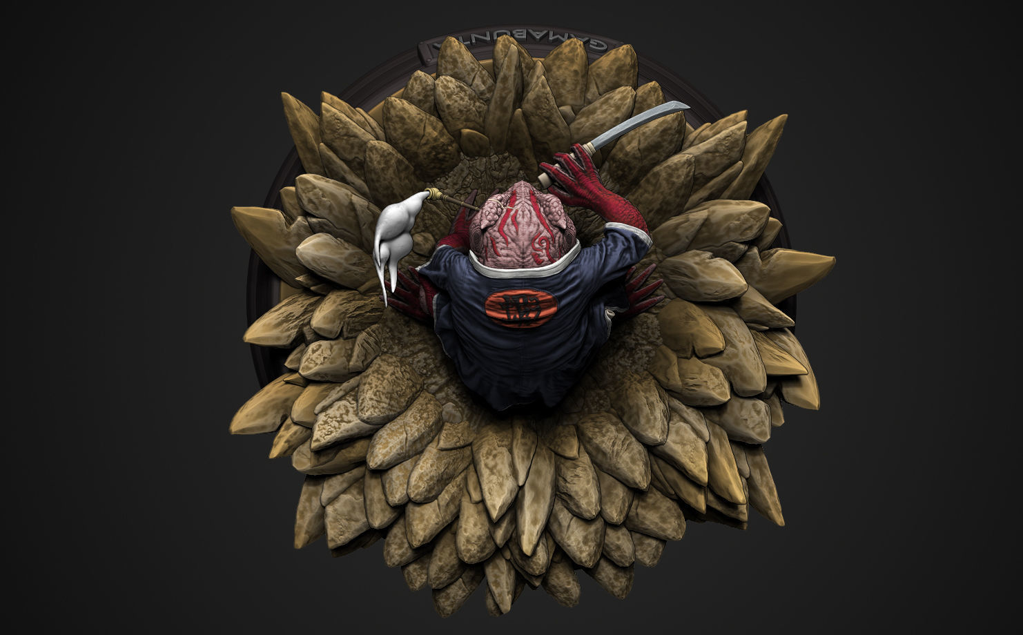 Gamabunta 3D print model_9