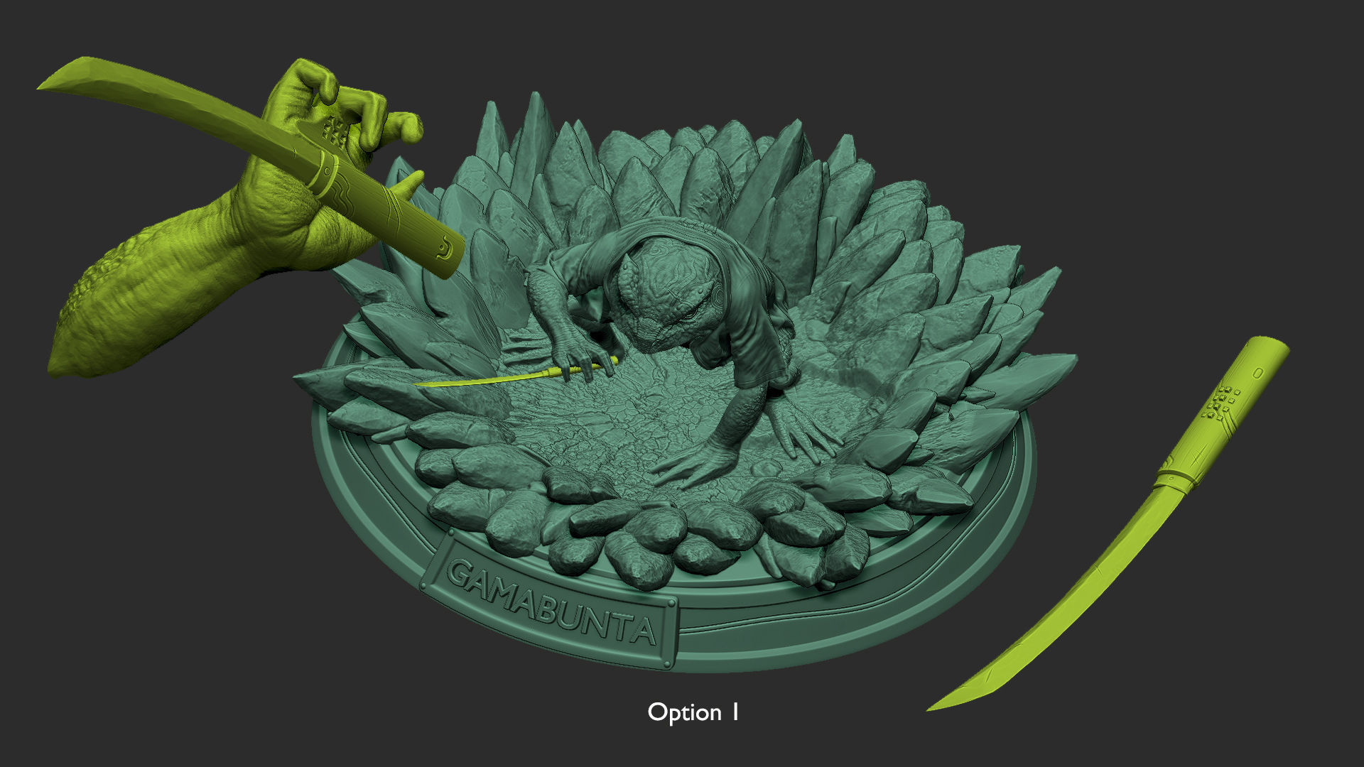 Gamabunta 3D print model_33