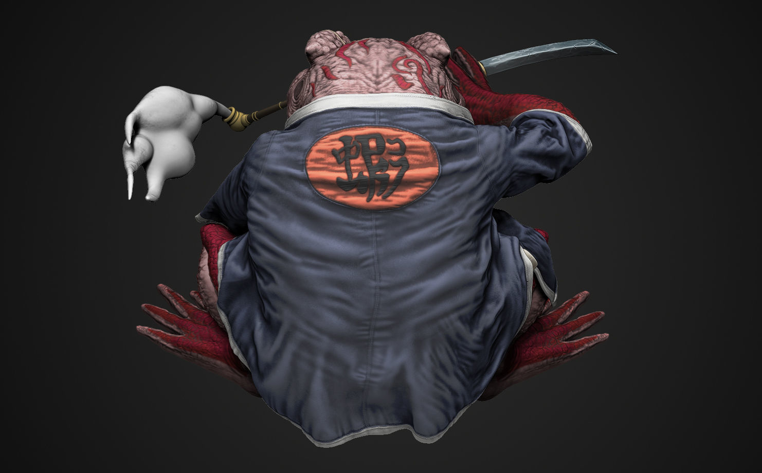 Gamabunta 3D print model_5