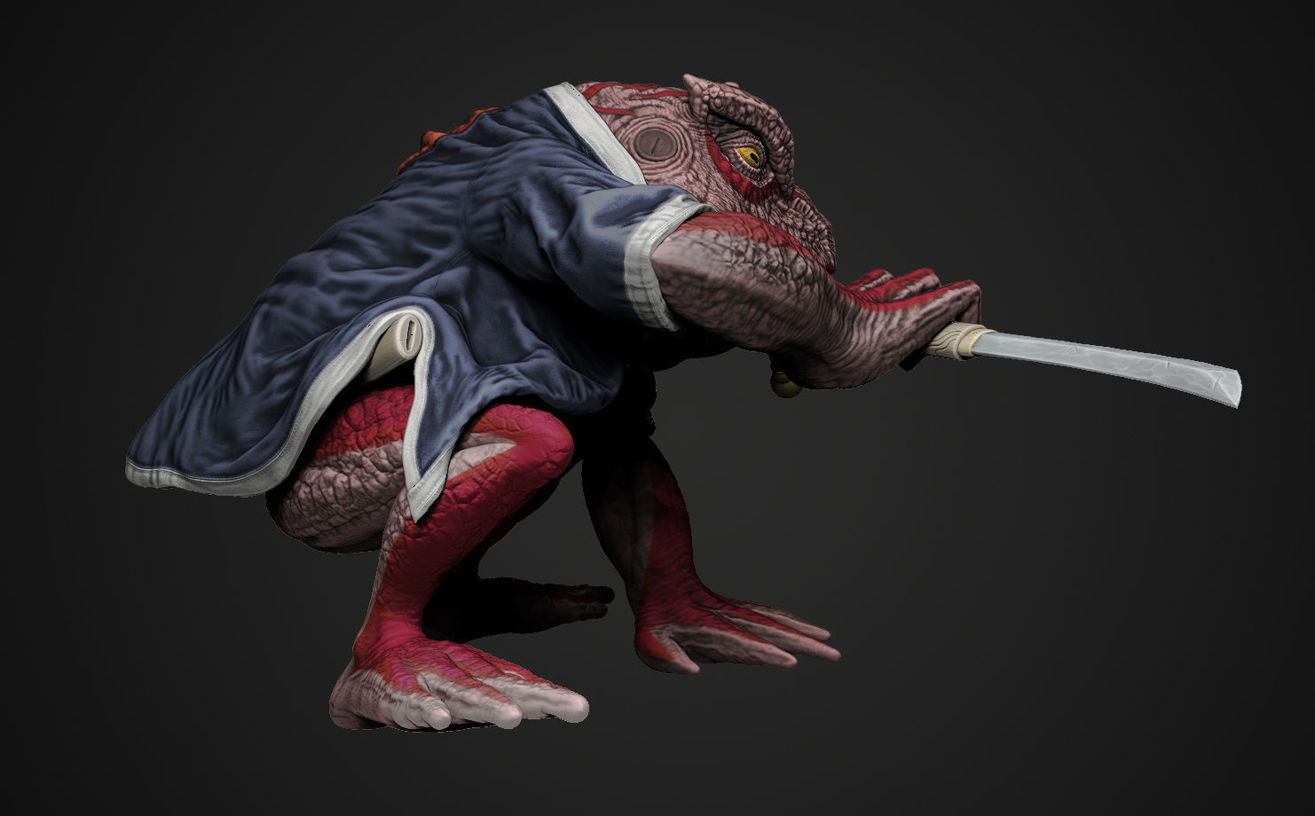 Gamabunta 3D print model_4