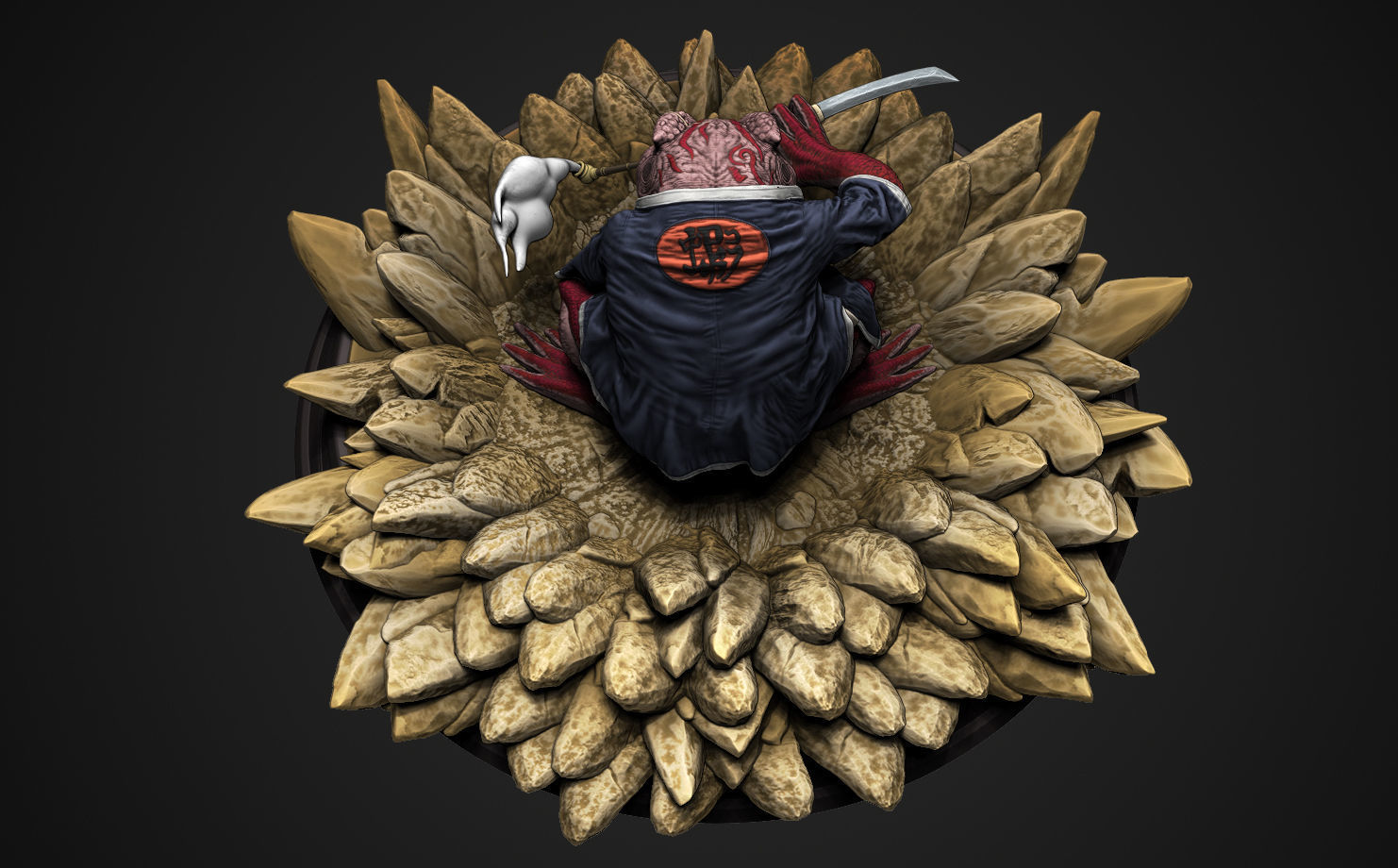 Gamabunta 3D print model_14