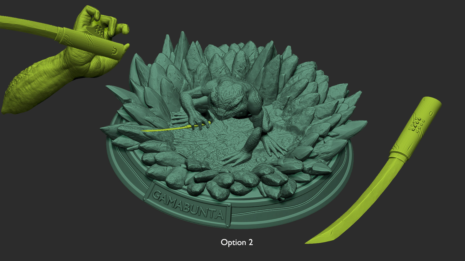 Gamabunta 3D print model_38