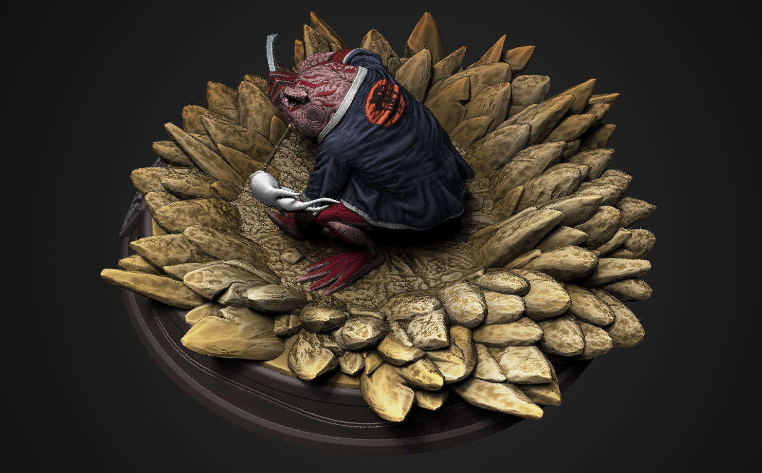 Gamabunta 3D print model_12