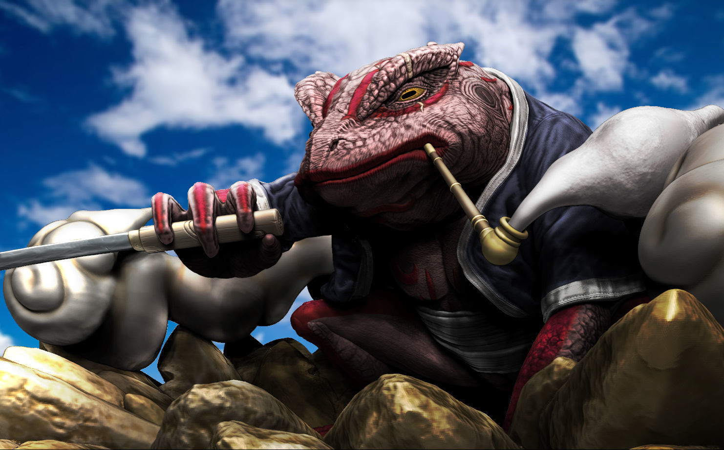 Gamabunta 3D print model_17