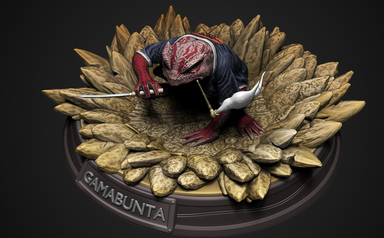 Gamabunta 3D print model_11