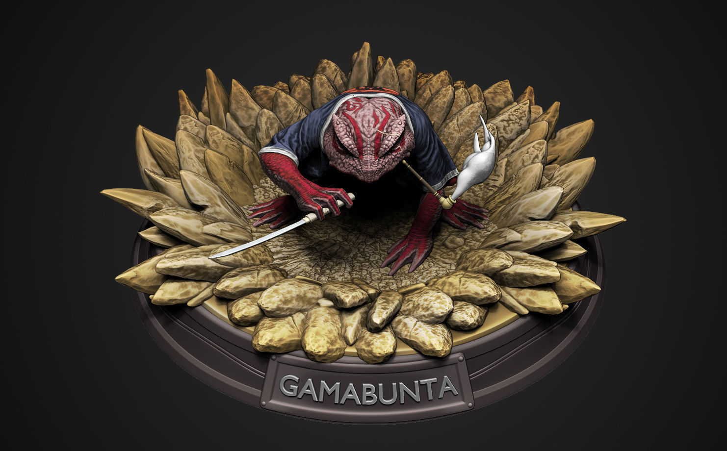 Gamabunta 3D print model_8