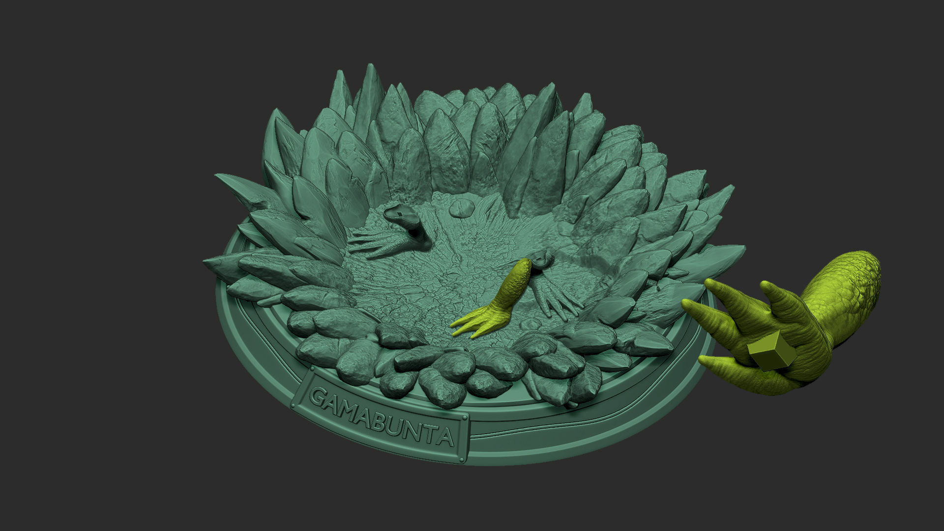 Gamabunta 3D print model_28