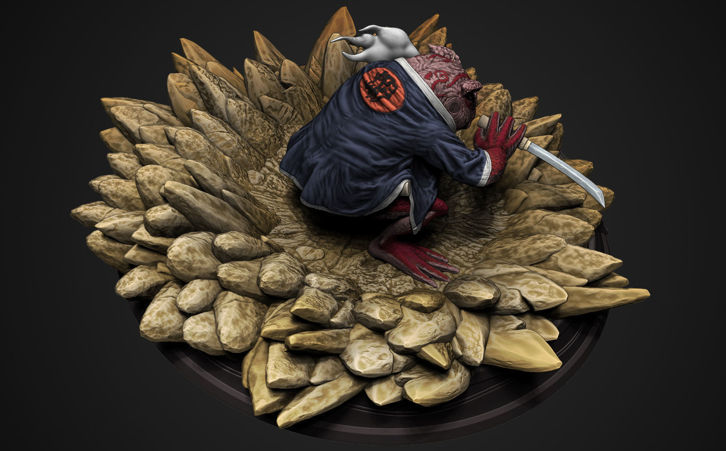 Gamabunta 3D print model_13