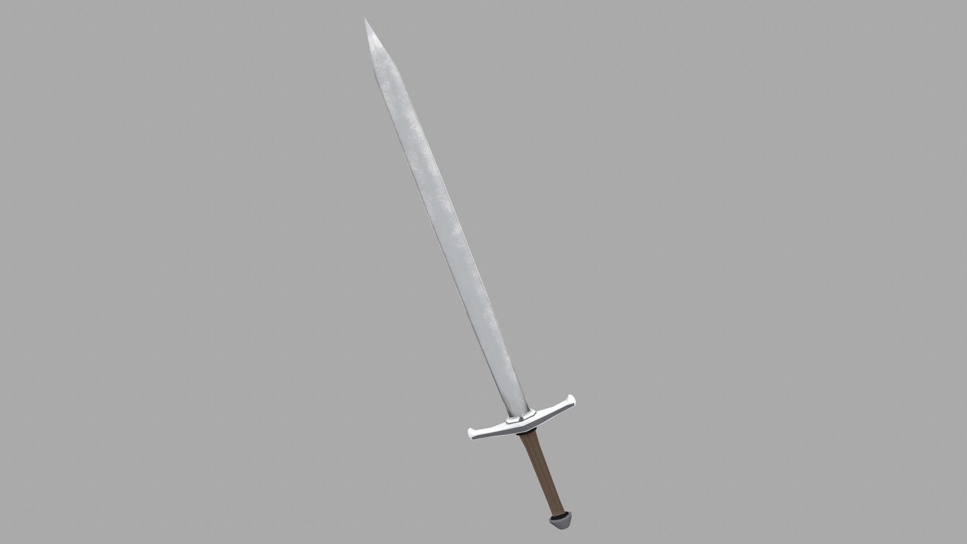 Elf knight Low-poly 3D model_9