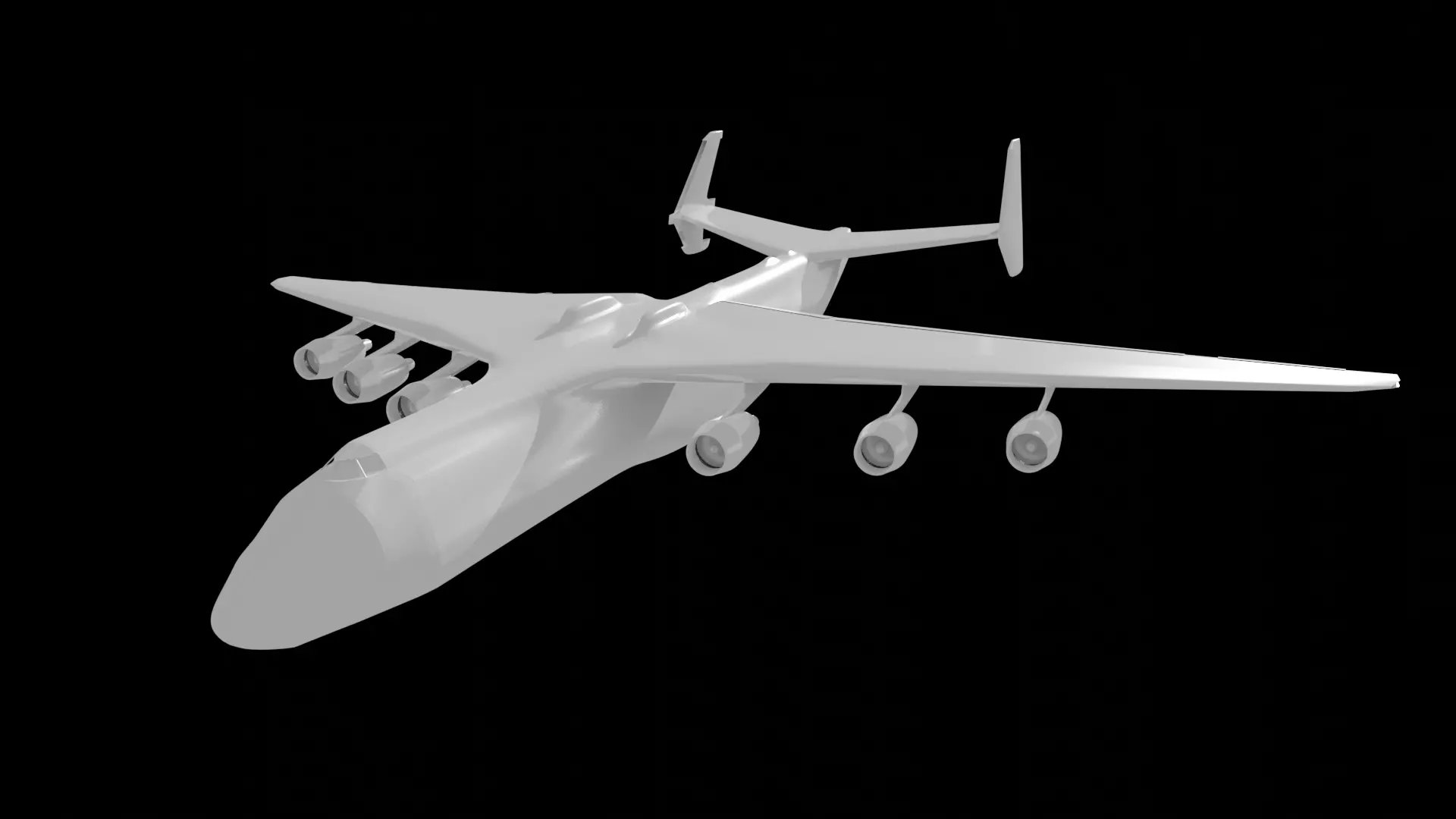 Antonov 124 100 Dream Free 3D model