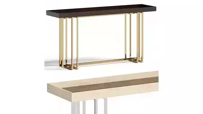 Stylish Club Vector Console Table