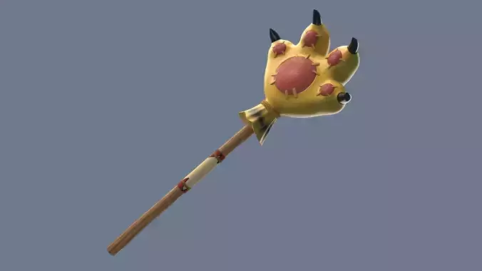 Monster Hunter Pet weapon cat paw hammer world rise capcom game