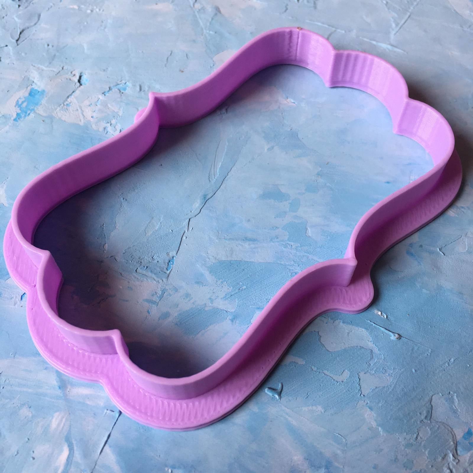 Frame Cookie Cutter 3D print model_3