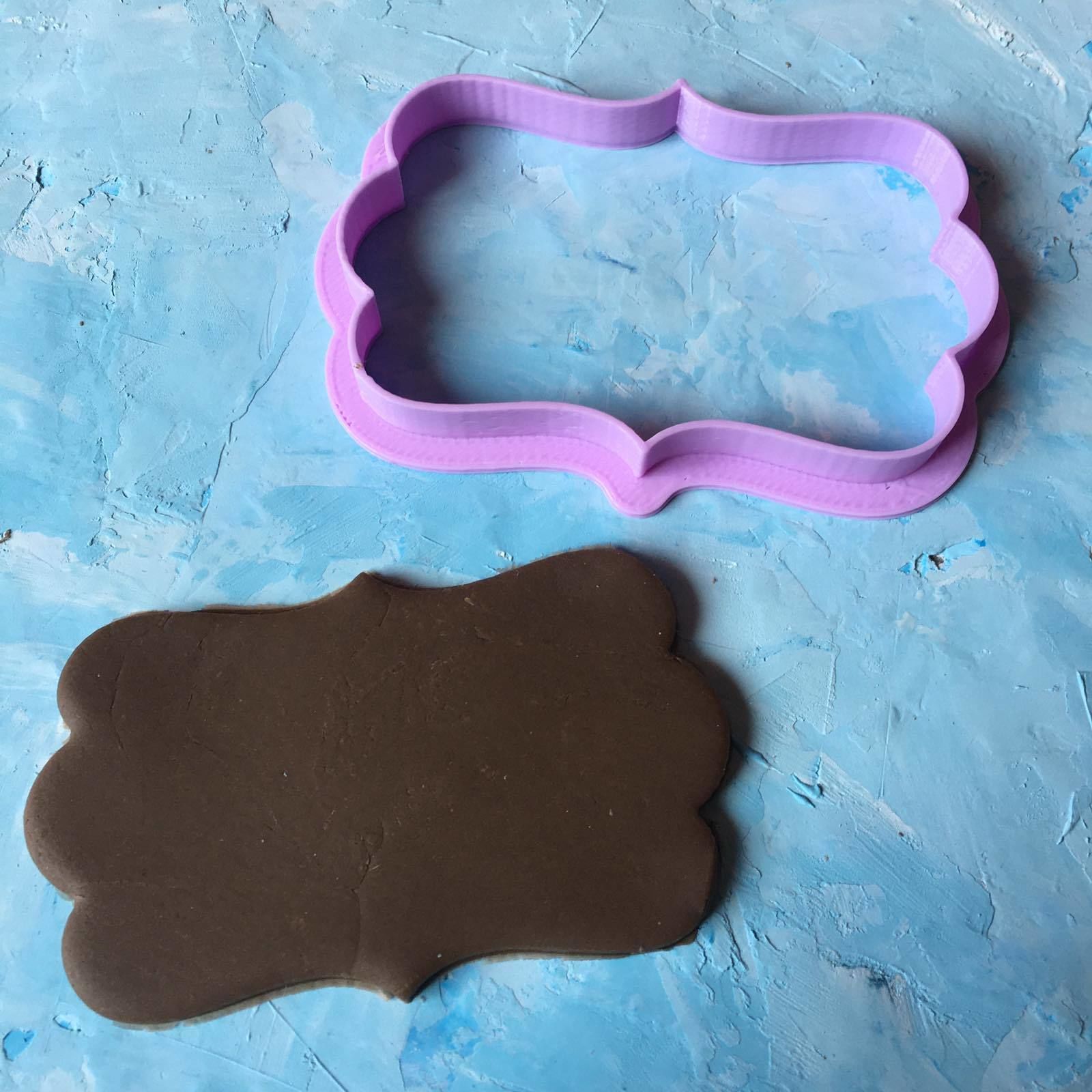 Frame Cookie Cutter 3D print model_2