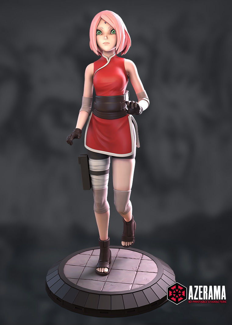 Sakura STL Ready for 3D Printing 3D print model_10