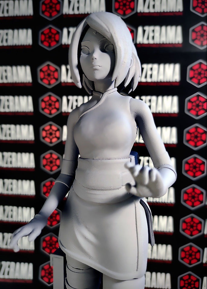 Sakura STL Ready for 3D Printing 3D print model_9