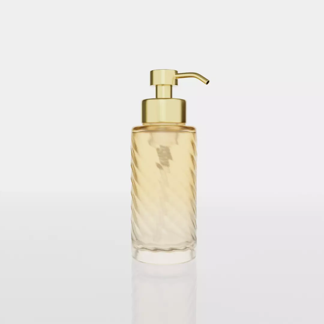Glass soap dispenser Free 3D model
