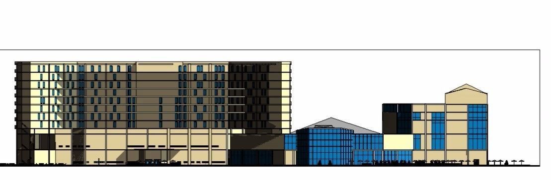 Hotel compelete revit projec 3D model_10