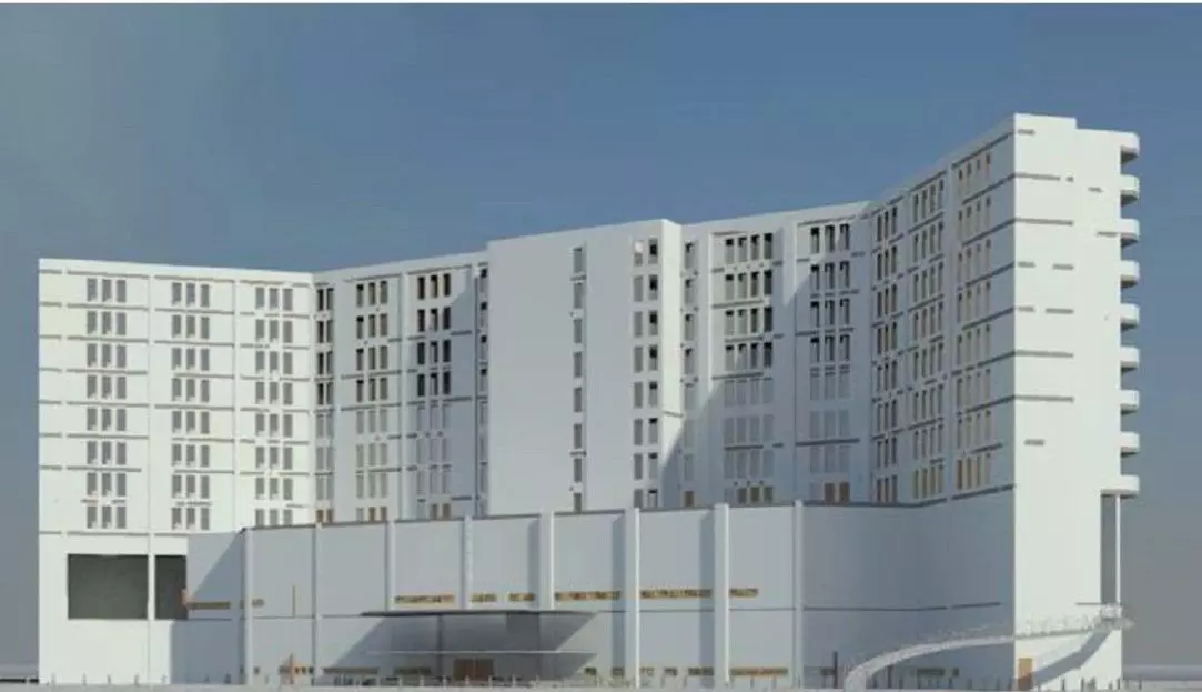 Hotel compelete revit projec 3D model_0