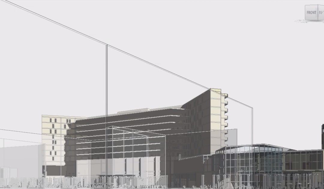 Hotel compelete revit projec 3D model_4