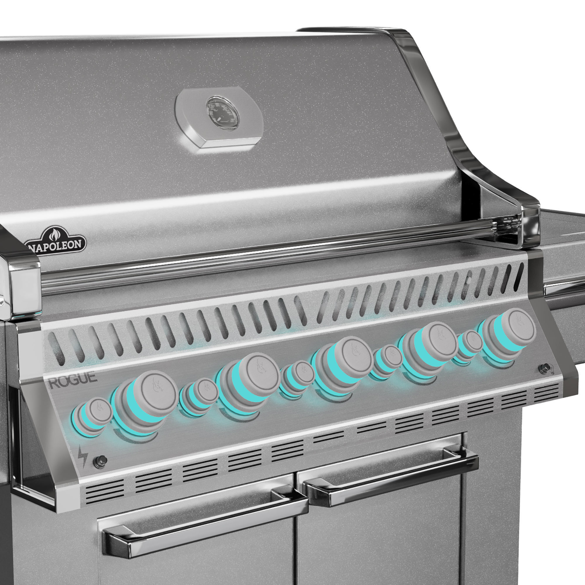 Napoleon Grill 3D model_3