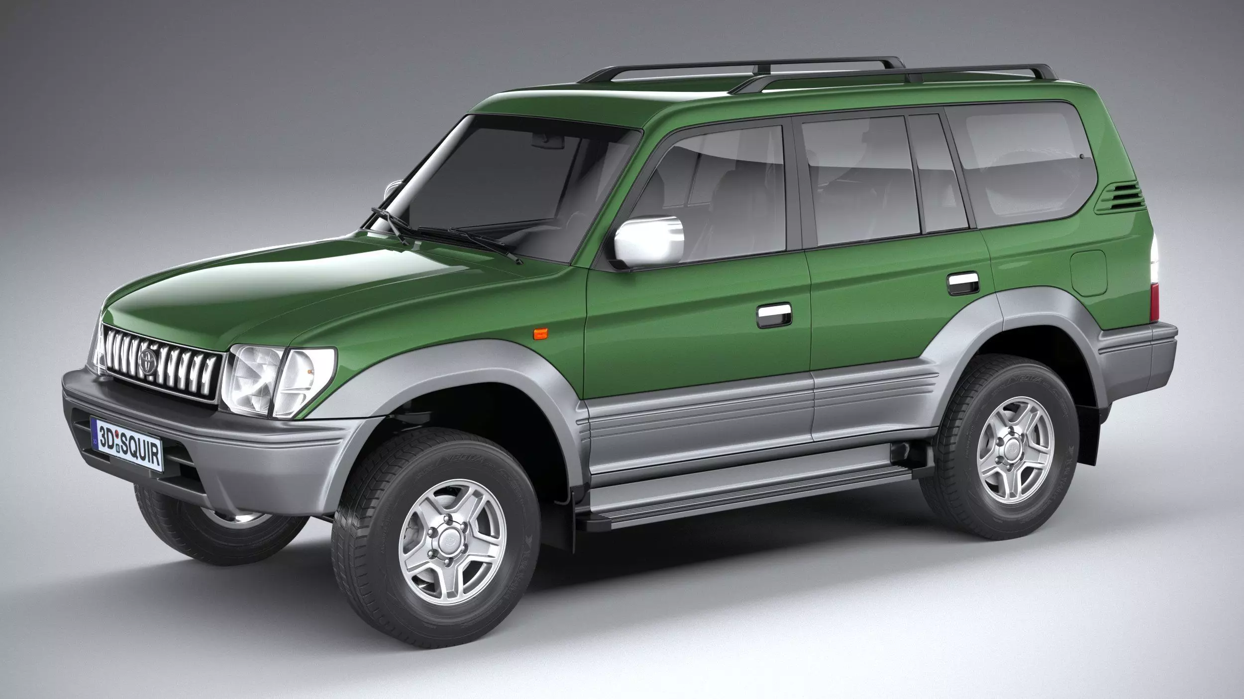 Toyota Land Cruiser J90 1996 3D model_0